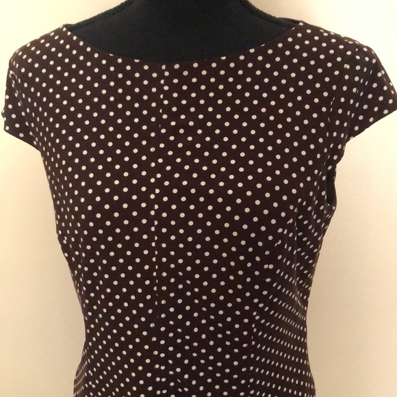 🌇 ANNE KLEIN 🌇 POLKADOT DRESS 🌇 - Picture 3 of 9